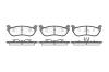 REMSA 062875 Brake Pad Set, disc brake