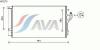 AVA QUALITY COOLING HY5279 Condenser, air conditioning