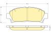 GIRLING 6111459 Brake Pad Set, disc brake
