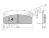 fri.tech. 783.0 (7830) Brake Pad Set, disc brake