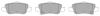FREMAX FBP-1526 (FBP1526) Brake Pad Set, disc brake