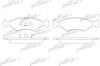 PATRON PBP206 Brake Pad Set, disc brake