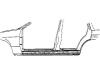 VAN WEZEL 7610103 Foot Board, door sill