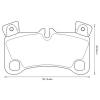 BENDIX 573339B Brake Pad Set, disc brake