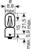 OSRAM 3930TSP Bulb, position-/outline lamp