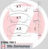 ZIMMERMANN 21694.165.1 (216941651) Brake Pad Set, disc brake