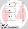 ZIMMERMANN 21840.145.1 (218401451) Brake Pad Set, disc brake