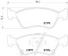 HELLA 8DB355016-981 (8DB355016981) Brake Pad Set, disc brake