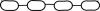 VICTOR REINZ 71-54086-00 (715408600) Gasket, intake manifold