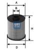 UFI 2600600 Fuel filter