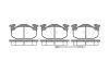 ROADHOUSE 214402 Brake Pad Set, disc brake