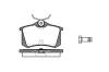 ROADHOUSE 226320 Brake Pad Set, disc brake