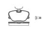 ROADHOUSE 228000 Brake Pad Set, disc brake