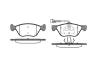ROADHOUSE 258902 Brake Pad Set, disc brake