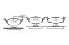 ROADHOUSE 271811 Brake Pad Set, disc brake