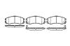 REMSA 042522 Brake Pad Set, disc brake