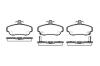 REMSA 0490.02 (049002) Brake Pad Set, disc brake