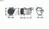 AVA QUALITY COOLING OLK313 Compressor, air conditioning