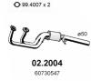 ASSO 02.2004 (022004) Front Silencer