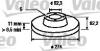 VALEO 186718 Brake Disc