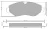 FREMAX FBP-1715 (FBP1715) Brake Pad Set, disc brake