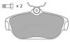 FREMAX FBP-0801 (FBP0801) Brake Pad Set, disc brake