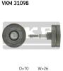 SKF VKM31098 Deflection/Guide Pulley, v-ribbed belt