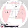 ZIMMERMANN 25045.200.1 (250452001) Brake Pad Set, disc brake