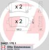 ZIMMERMANN 24421.170.1 (244211701) Brake Pad Set, disc brake