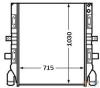 HELLA 8MK376726-661 (8MK376726661) Radiator, engine cooling