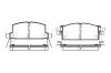 ROADHOUSE 215304 Brake Pad Set, disc brake