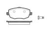 ROADHOUSE 2109900 Brake Pad Set, disc brake