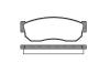REMSA 014910 Brake Pad Set, disc brake