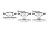 REMSA 028132 Brake Pad Set, disc brake