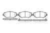 REMSA 045602 Brake Pad Set, disc brake