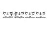 REMSA 0628.12 (062812) Brake Pad Set, disc brake