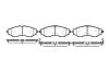 REMSA 064532 Brake Pad Set, disc brake