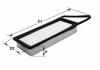 CLEAN FILTERS MA3136 Air Filter