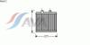 AVA QUALITY COOLING MS6472 Heat Exchanger, interior heating