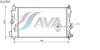 AVA QUALITY COOLING OLA2591 Radiator, engine cooling