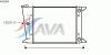 AVA QUALITY COOLING VW2004 Radiator, engine cooling