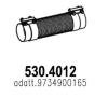 ASSO 530.4012 (5304012) Flex Hose, exhaust system