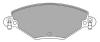 FREMAX FBP-1191 (FBP1191) Brake Pad Set, disc brake
