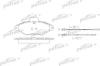 PATRON PBP874 Brake Pad Set, disc brake