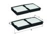 KNECHT LAG113/S (LAG113S) Filter, interior air