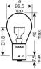 OSRAM 7511TSP Bulb, daytime running light