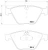 MINTEX MDB3133 Brake Pad Set, disc brake