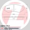 ZIMMERMANN 239741751 Brake Pad Set, disc brake