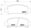 HELLA 8DB355009-401 (8DB355009401) Brake Pad Set, disc brake