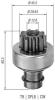MAGNETI MARELLI 940113020092 Pinion, starter